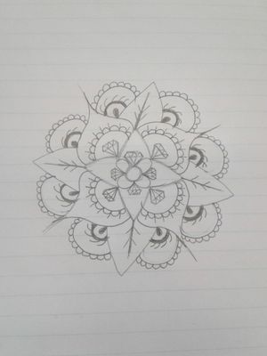Mandala tattoo design by me