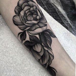 another idea for the anemones.....#anemones #tattooswithmeaning #flowertattoo #inspiration #blackwork #amazingink #blackworktattoo #blackworkflowers 