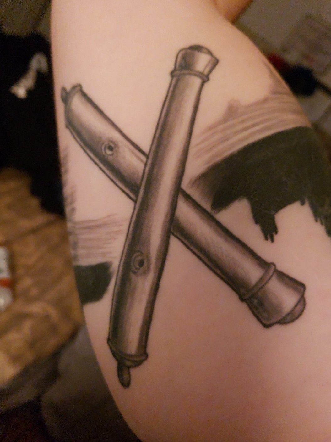 Tattoo uploaded by Brad Chee  Airborne artillery OIF  Tattoodo