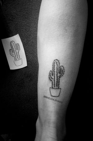 #cactustattoo #cactus #mywork #tattoo #ink #czech 