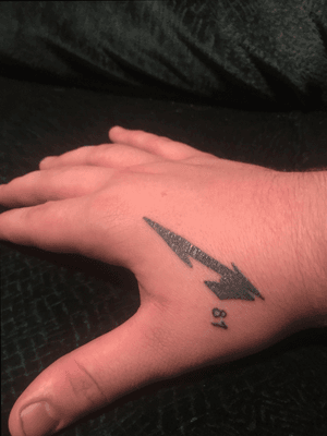 #metallica james hetfield hand tattoo