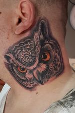 Owl tattoo i got a few weeks ago, well worth the pain  