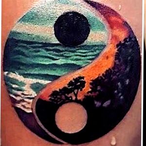 ying and yang landscape