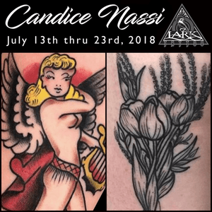 Candice Nassi is doing a guest spot at Lark Tattoo - take advantage of this opportunity to get tattooed by an amazing artist without having to wait months! This is a rare opportunity to get tattooed by Candice without having to buy a plane ticket to her shop in Arizona. Don't delay, she’s here for a limited time only. Call:516-794-5844 or email info@larktattoo.com for info/bookings. See more of her work here: https://www.larktattoo.com/long-island-team-homepage/guest-artists-westbury/#port12.....#traditionalcolortattoo #traditionaltattoo #ColorTattoo #bookplate #bookplatetattoo #blackandgreytattoo  #blackandgraytattoo #tattoo #tattoos #tat #tats #tatts #tatted #tattedup #tattoist #tattooed #inked #inkedup #ink #tattoooftheday #amazingink #bodyart #tattooig #tattoosofinstagram #instatats  #larktattoo #larktattoos #larktattoowestbury #westbury 