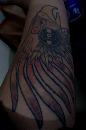 My children was born under eagle náhuatl sign. This is a relember of.