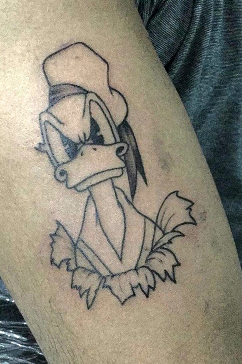 INK SLAVE TATTOOS  Cheeky Donald and Daisy Duck By Beau  Facebook