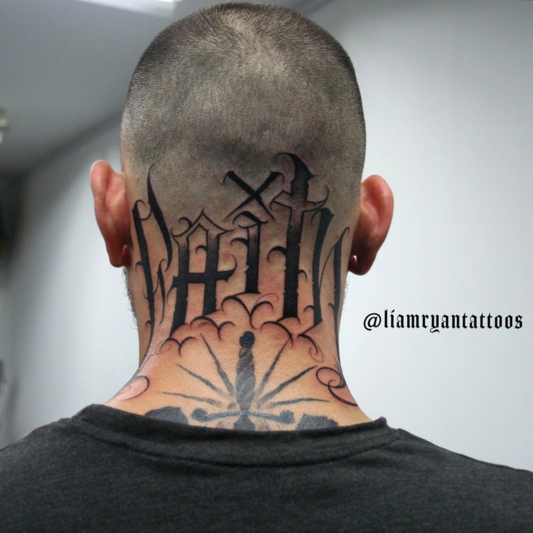 The 80 Best Neck Tattoos for Men  Improb  Neck tattoo for guys Neck  tattoo Best neck tattoos