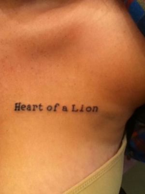 Heart of a lion. #lioness #lion #brave #heart #feminist 