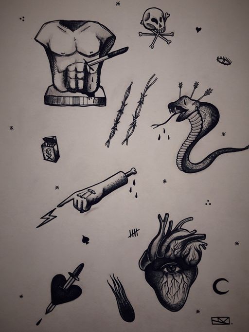 Flash tattoo