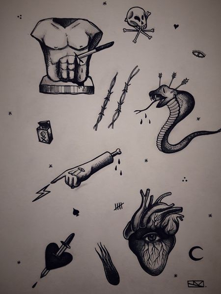 Flash tattoo