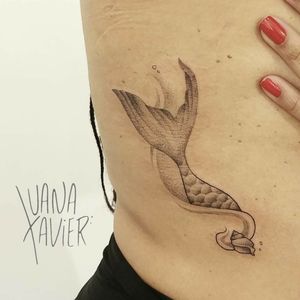 Tattoo by Luana Xavier🐵💌luanaxtattoo@gmail.com💌Tattoo Brazil.#mermaidtattoo #tattoobrazil #tattoorj #luanaxavier #dotwork