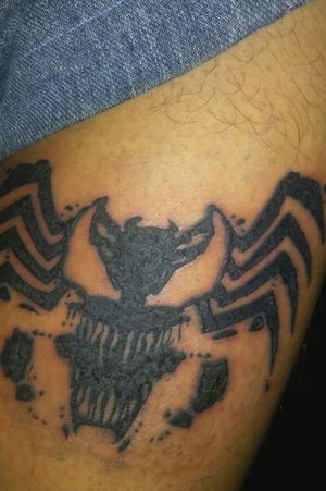 is my first tattoo thank you ali Mar tattoo artist from Tampico Tamaulipas Mexico #venom 