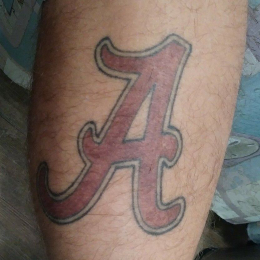 Alabama Tattoo Roll Tide  Alabama tattoos Alabama roll tide Alabama  football roll tide