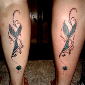 Matching tattoo for mother and daughter