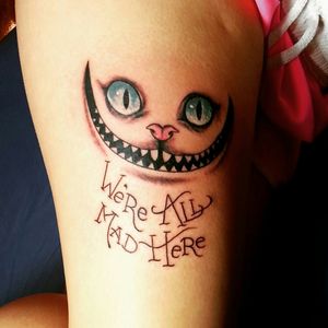 Send a email for inquiry lonewolfink@yahoo.com alice and wonderland tattoo