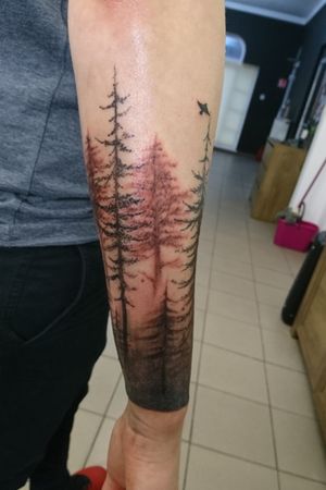 Forest tattoo 