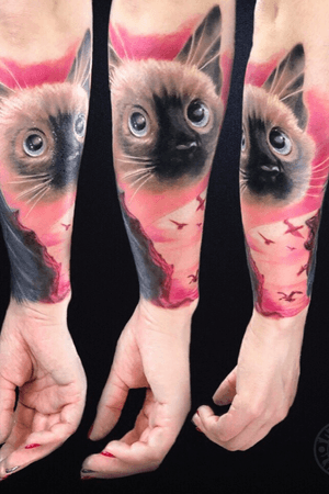 #cat #cattattoo #pinktattoo #pettattoo #hand #handtattoo #tattooart #realism #realistic #Tattoodo #tattoopharma #worldfamousink #realismtattoo #blackandgrey #blackandgreytattoo #69level 