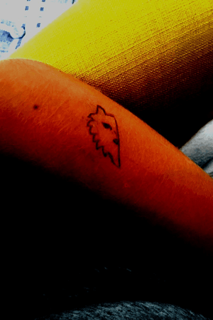 #wolf #firsttattoo #notatattoo #prank #mom #angry 