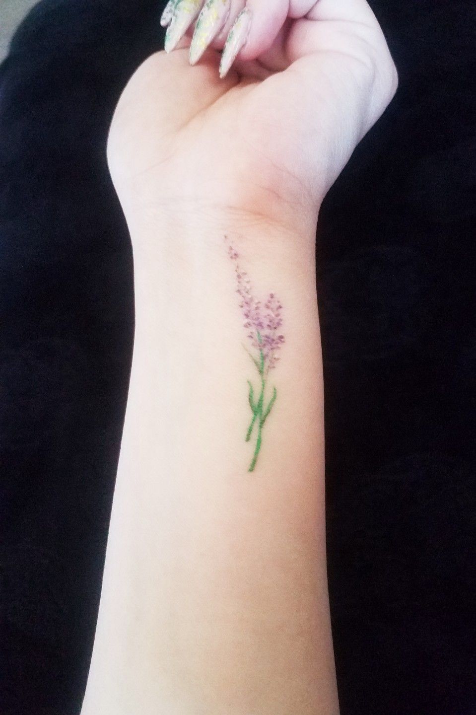 lavender tattoo designs