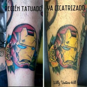 Iron man Tradicional#WvH_TattoO_INK #Merida_Yucatan