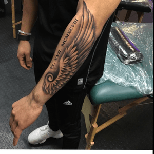 My first tattoo 2/27/18 - Paulo Silva - Industrial Ink, Harrison, New Jersey 