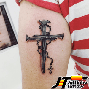Tatuagem cruz #tattoo #tatuagem #cruz #cross 