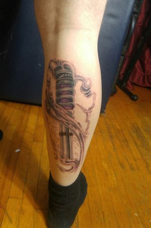 Coil over on my calf in progress