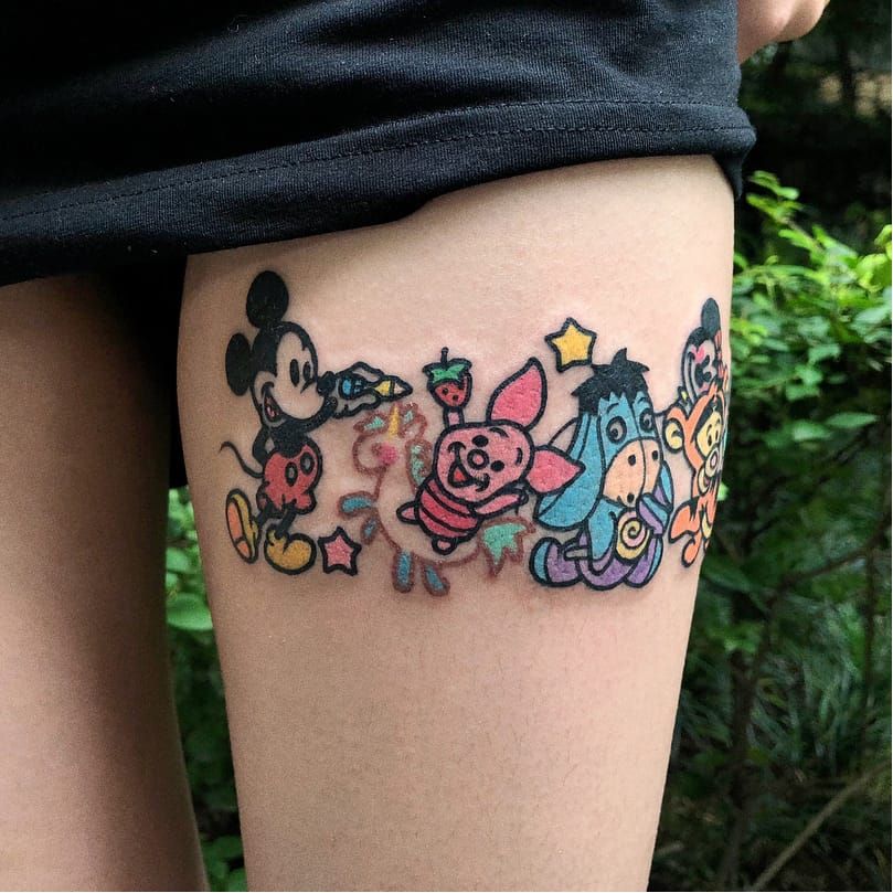 Fede Tattoo ART  Winnie the pooh matching tattoos for Mum  Facebook