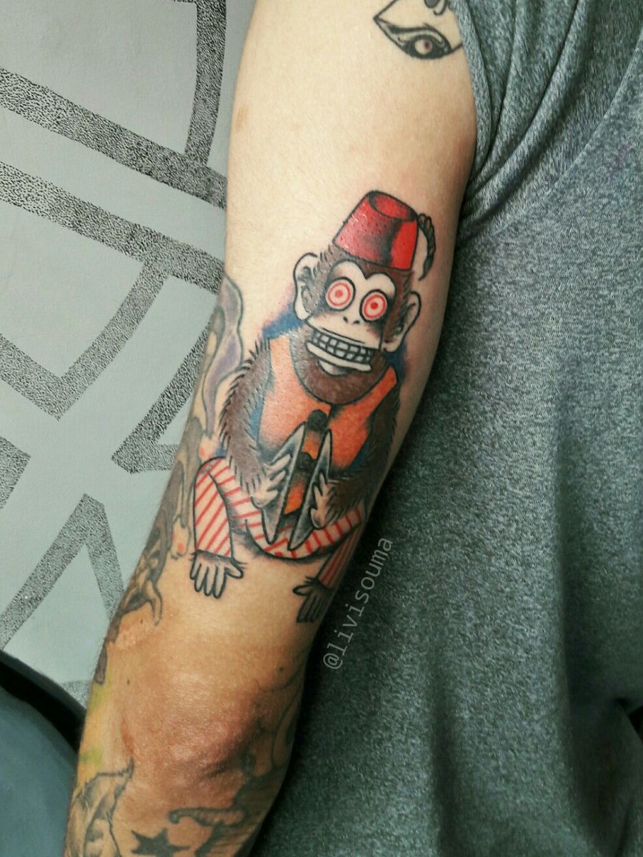 Tattoo uploaded by Lina Vicuña • Crazy monkey By @livisouma. # ...