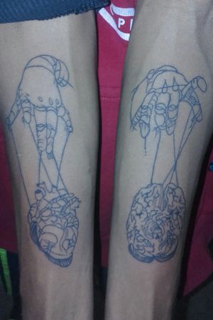 Feito por: Chacal art tattoo.Sao Pedro da Aldeia - RJ