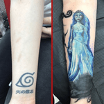 Corspe bride cover up and start of sleeve #timburton #corpsebride #coverup #cartoon 