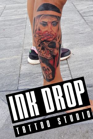 Tattoo by ink drop tattoo studio