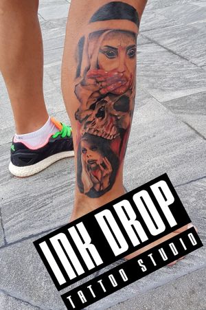 Tattoo by ink drop tattoo studio