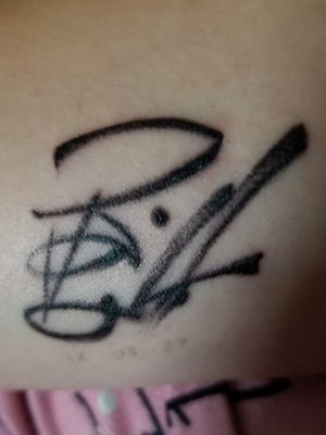 Billie Joe Armstrong signature