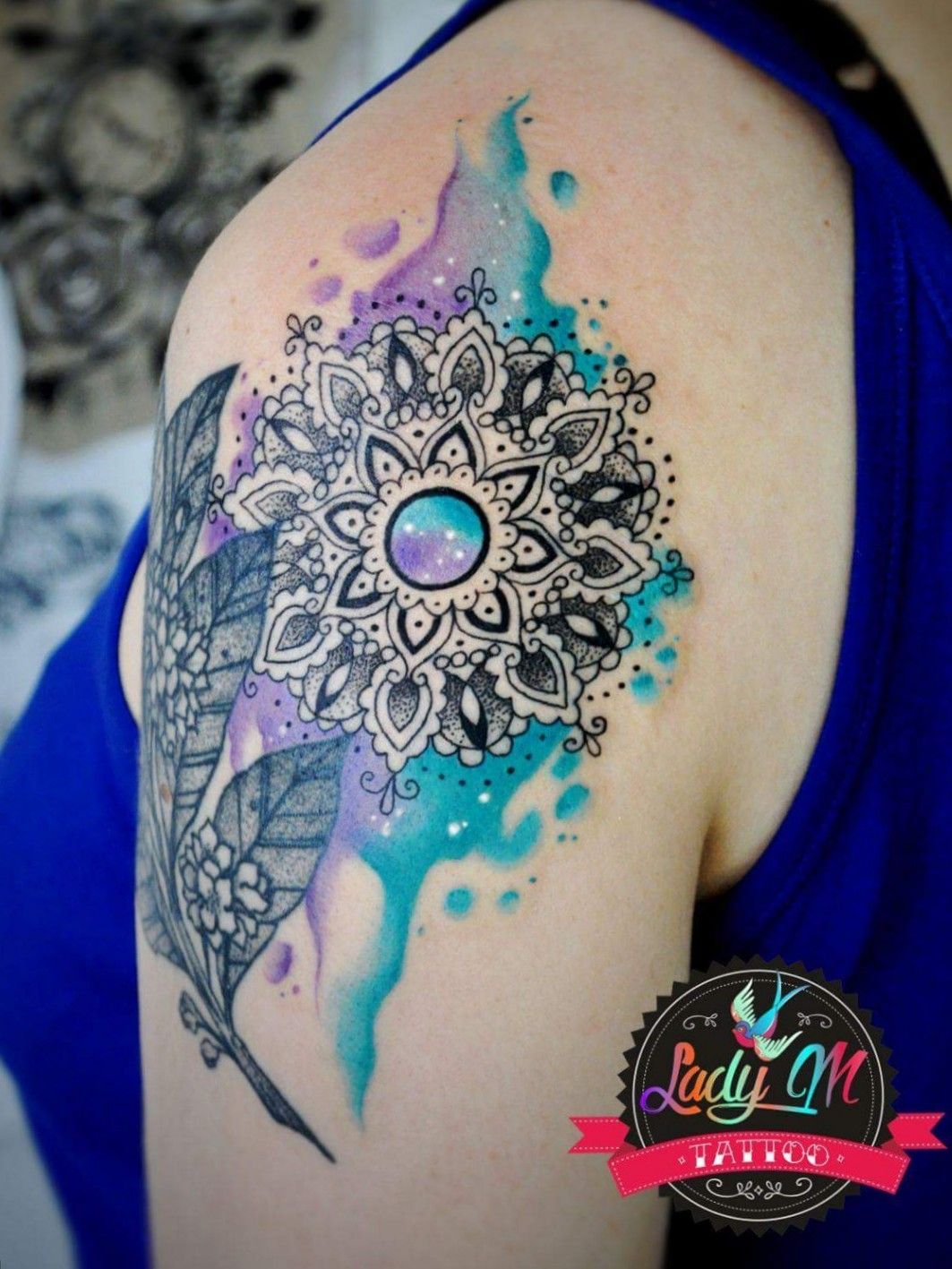Bluepurple Hydrangea on my forearm done by Behnam at Behi art studio in  Iran  rtattoos