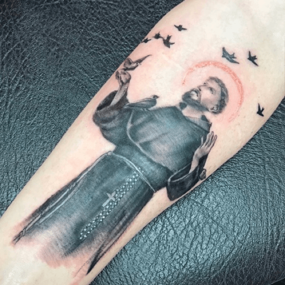Meaning of St Francis of Assisi Tattoos  BlendUp