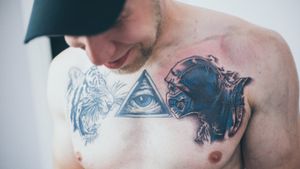 #tattoo #tattooart #tattooed #tattooartist #ink #inked #colortattoo #chesttattoo #subzerotattoo #subzero #mortalkombat #newschooltattoo 