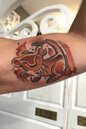 Great homage to the Lion King just got out of the chair! King just got out of the chair!  Props to Jason Nicholson at Double Deez Tattoo in West Chester PA