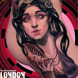 Tatuaje de Alan Ferioli #AlanFerioli #LondonTattooConvention