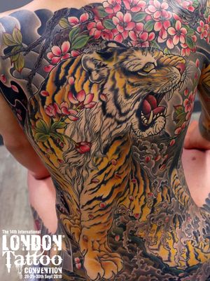 Tattoo by Kenji Shigehara #KenjiShigehara #LondonTattooConvention