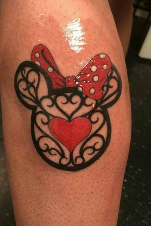 Tribal Minnie Mouse. Extremely happy with this one.