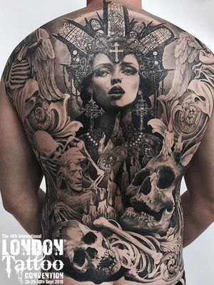 Tattoo by Ellen Westholm #ellenwestholm #LondonTattooConvention