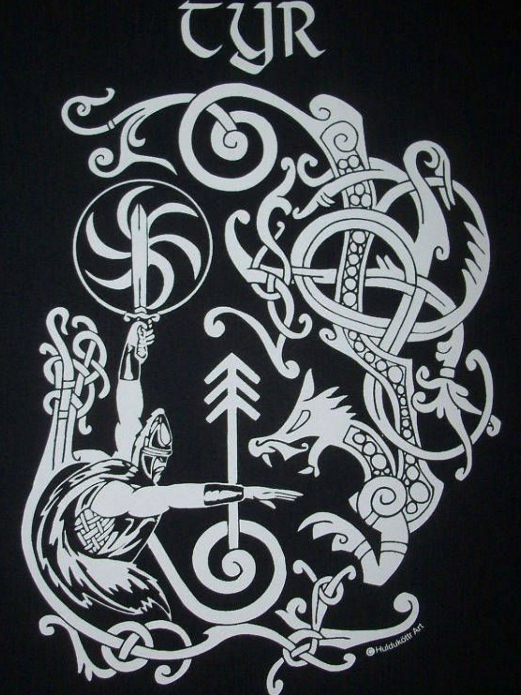 Need some ideas on how to make this tattoo idea better Trying to keep a  balance between a modernistic look and CelticNordic pattern design   rNorse