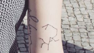 Constellation of the saggitarius zodiac sign.