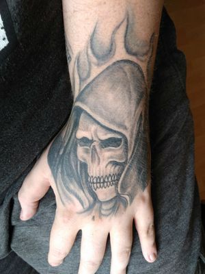 Grim Reaper skull 