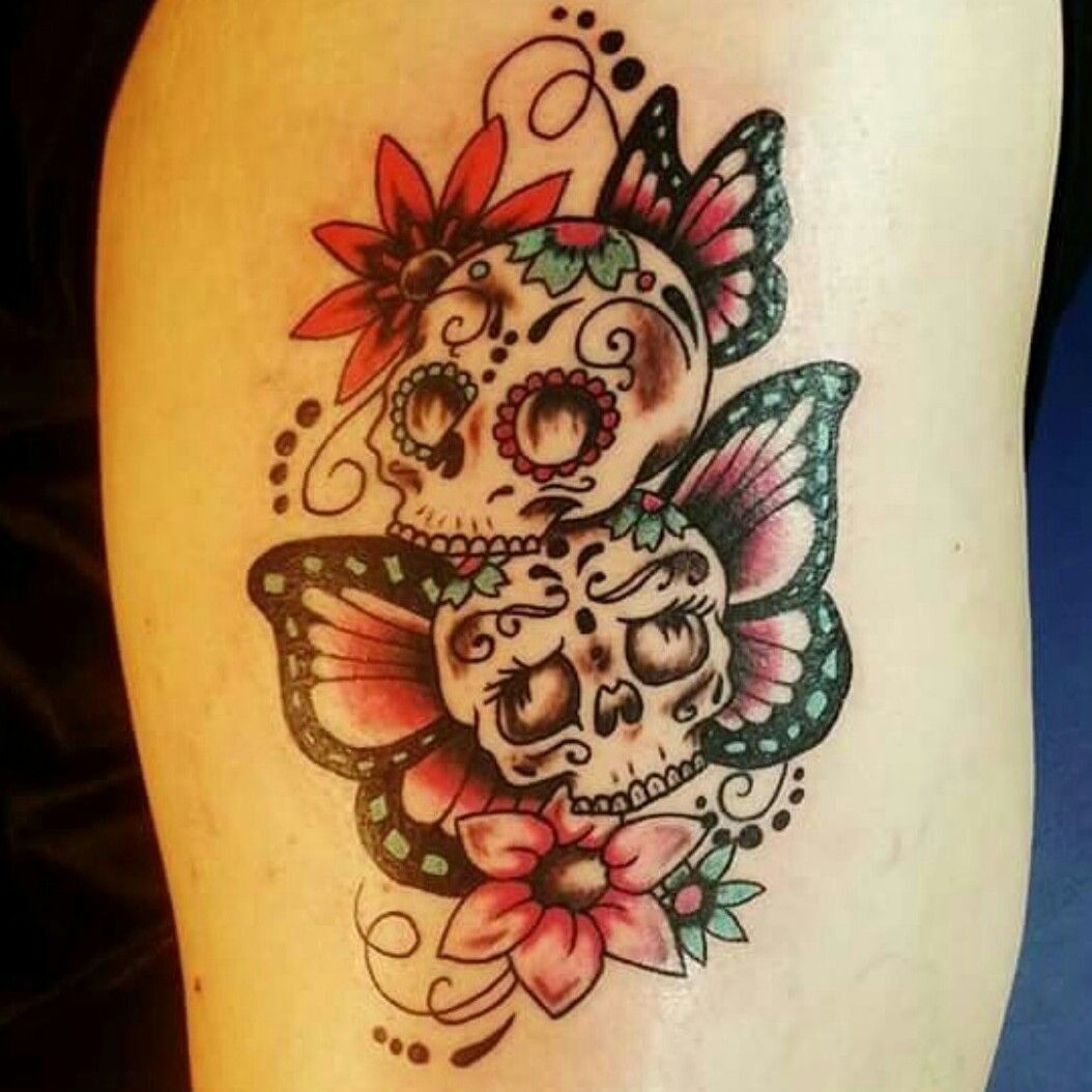 35 Skull and butterfly tattoos ideas  tattoos skull tattoos skull tattoo