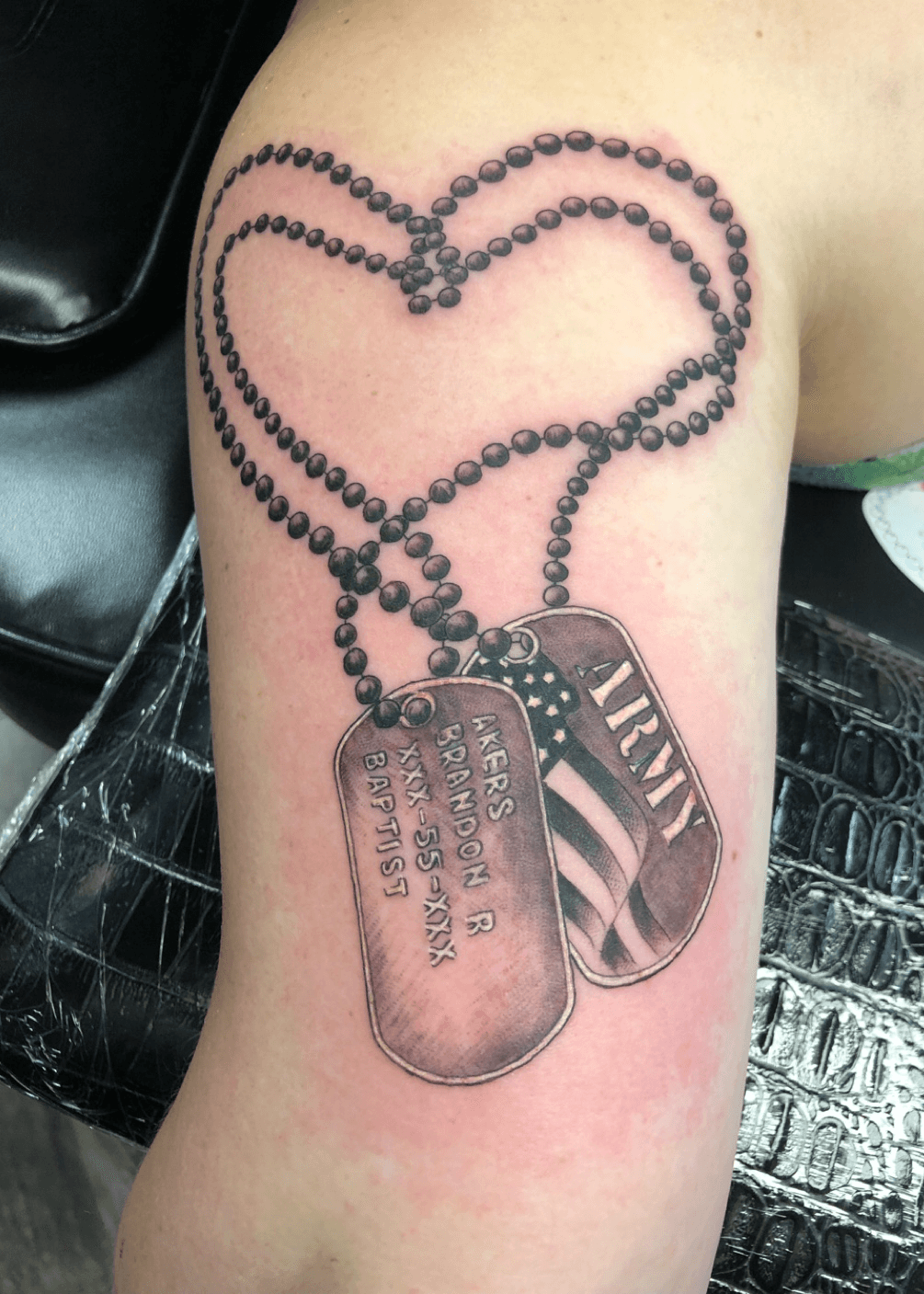 dogtags in Tattoos  Search in 13M Tattoos Now  Tattoodo
