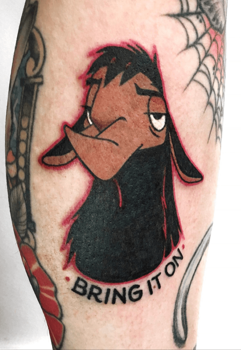 Emperors new groove tattoo