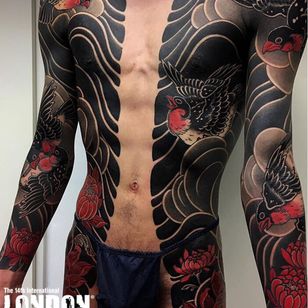 Tatuaje de Gakkin #Gakkin #LondonTattooConvention
