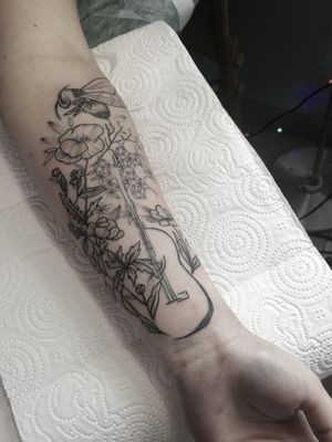 Customer's project..#tattooart #tattooartist #flowertattoo #flower #tattooeurope #tattooculture #tattooukraine #tattooodessa #tattoovienna #tattooberlin #graphictattoo #minimaltattoo #flowerstattoo #mandalatattoo #tattogirl #TattooGirl #tattooGirls